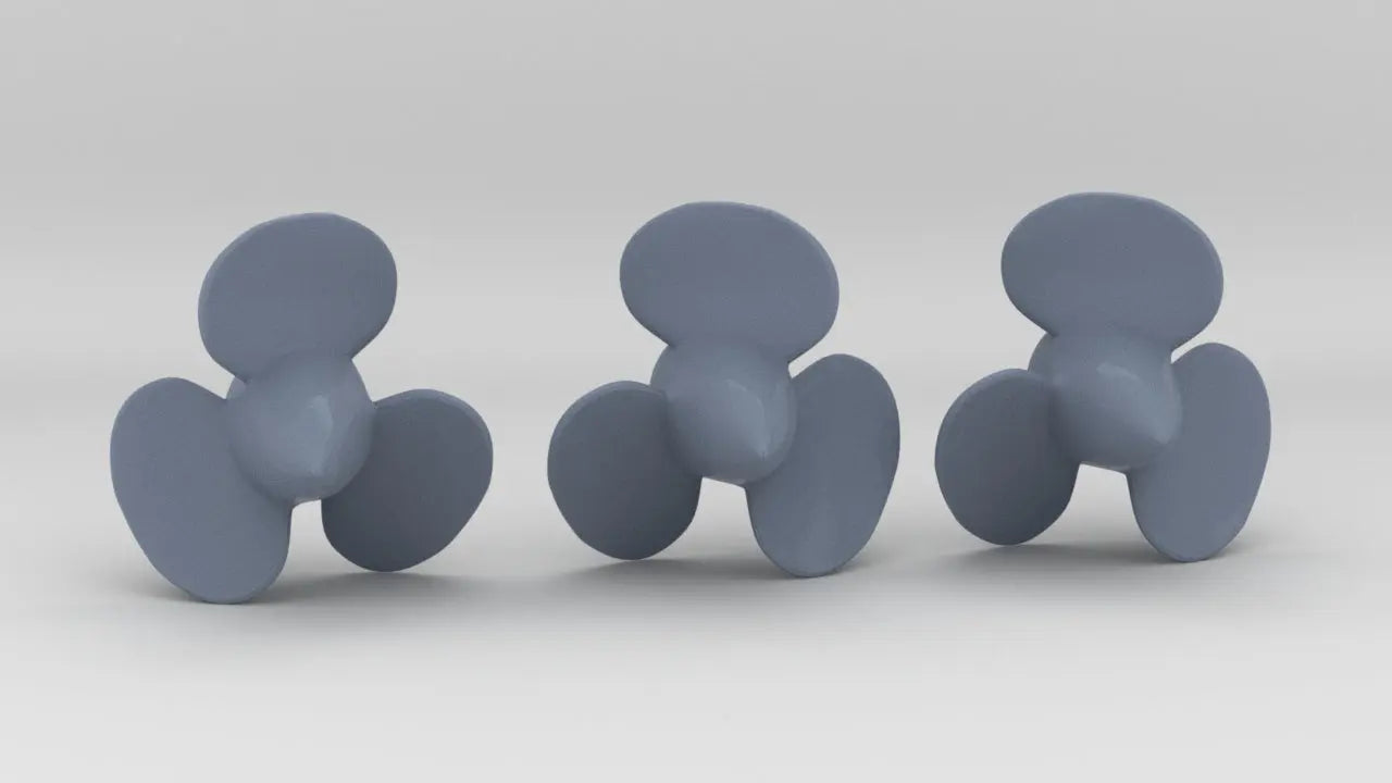 1/100 DKM Scharnhorst Propellers Set (3pcs) - distefan 3d print