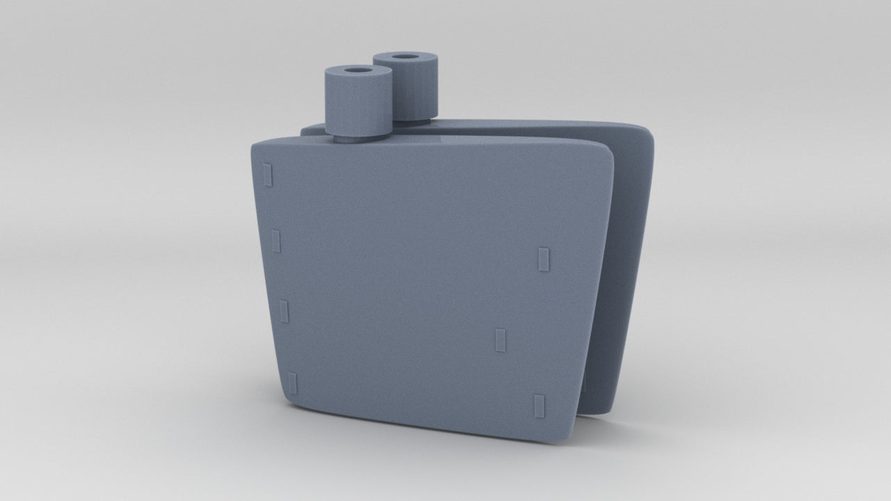 1/100 DKM Scharnhorst Rudders Set (2pcs) - distefan 3d print