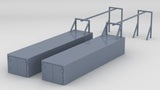 1/100 DKM Scharnhorst Torpedo Storage Box Set (2pcs)