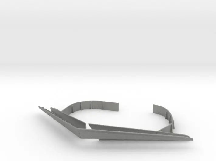1/100 DKM Scharnhorst breakwater set - distefan 3d print
