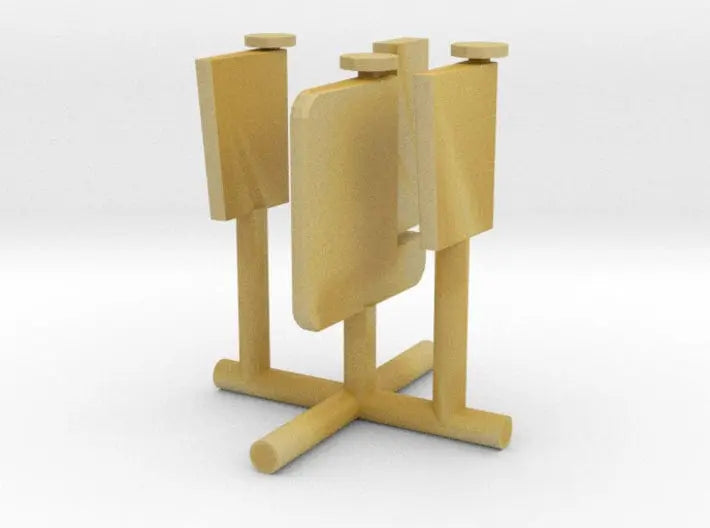 1/100 DKM Schnellboot S100 rudders set - distefan 3d print