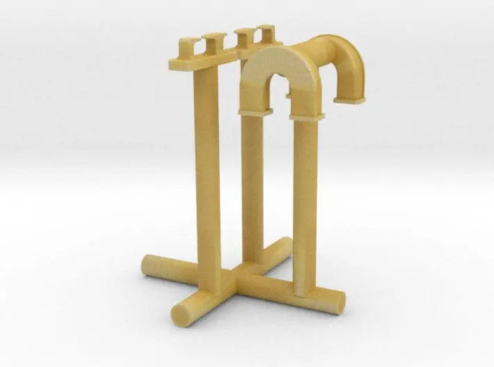 1/100 DKM Schnellboot stern chocks set - distefan 3d print