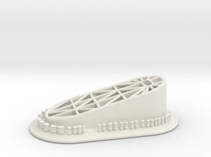 1/100 DKM Tirpitz funnel cap - distefan 3d print