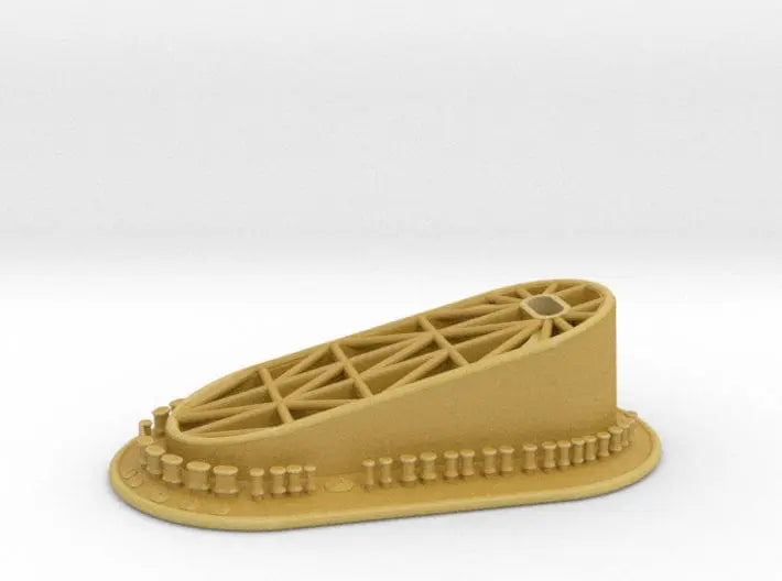 1/100 DKM Tirpitz funnel cap - distefan 3d print