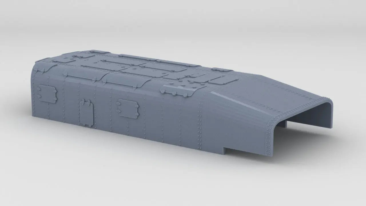 1/100 DKM Torpedo Tubes Armour Protection Resin3Dinteractive