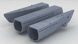 1/100 DKM U-Boot IXC U-505 Hull Set