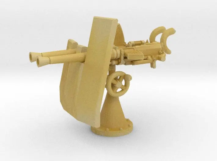 1/100 DKM double 20mm C/30 flak with shield - distefan 3d print