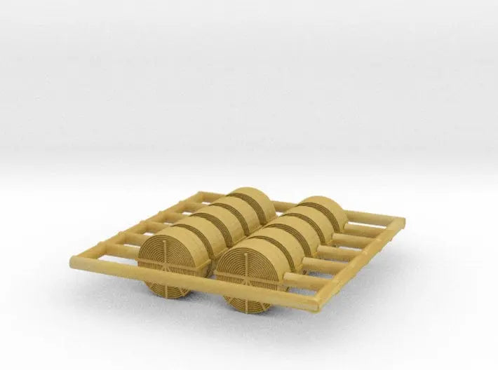 1/100 DKM fire hose 3 with bracket set 10pcs - distefan 3d print