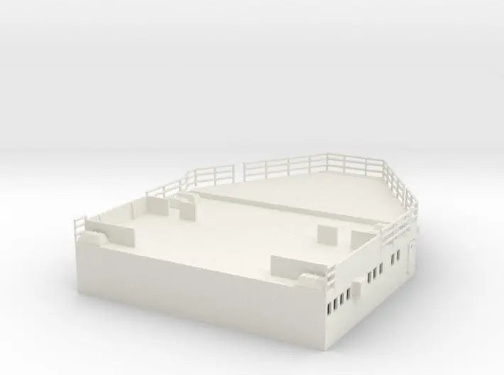 1/100 DKM Scharnhorst aft structure deck 1 - distefan 3d print