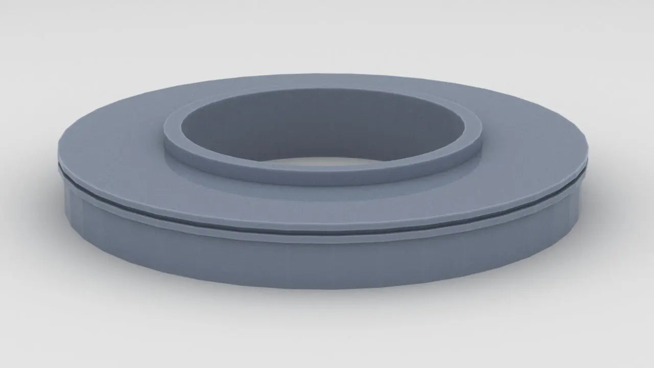 1/100 French Richelieu Triple 152mm Turret Base - distefan 3d print