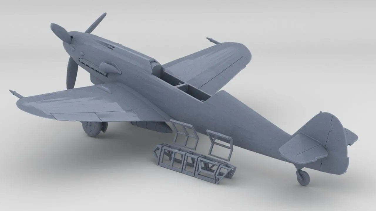 1/100 Germany Bf-109 G-12 Set Resin3Dinteractive