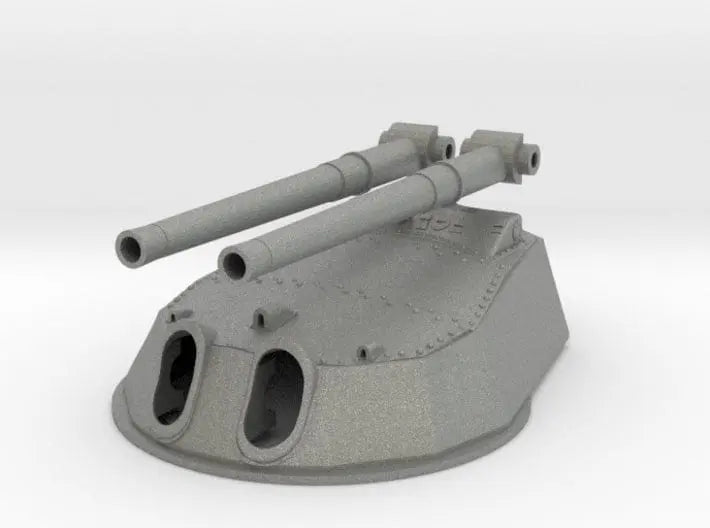 1/96 HMS Twin 15-inch (381 mm) Turret 1 - distefan 3d print