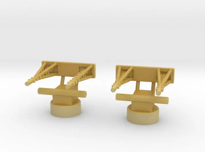 1/100 HMS Warspite 2pdr pom pom set 2pcs - distefan 3d print