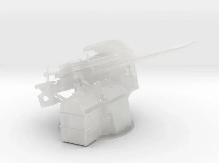 1/100 IJN 12.7 cm/40 (5") type 89 mount twin  - distefan 3d print