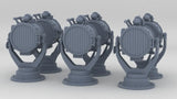 1/100 IJN Searchlight 60cm Set (6pcs)