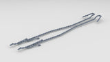 1/100 IJN Yamato Bow Anchor Chain Set (2pcs)
