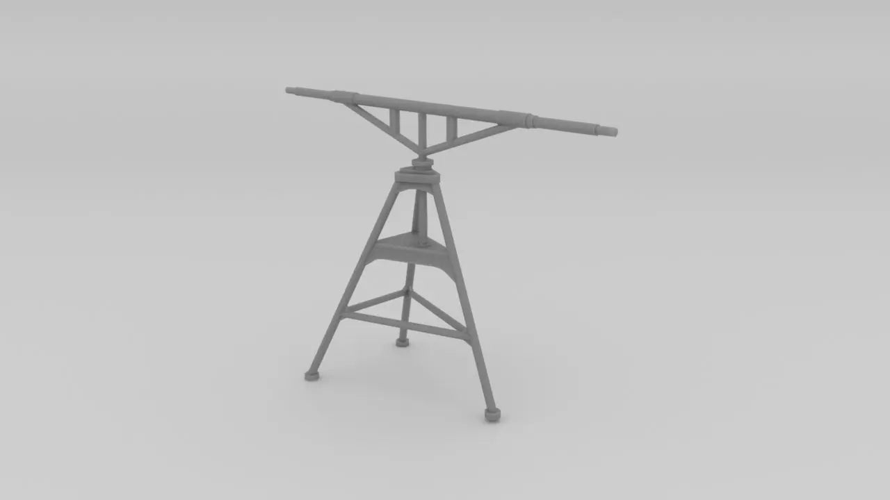 1/100 IJN Yamato Tripod Aerial Mast 15.5cm Turret Resin3Dinteractive