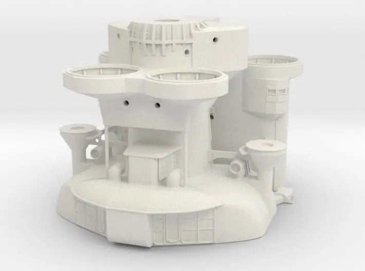 1/100 IJN Yamato after tower structure part 2 - distefan 3d print
