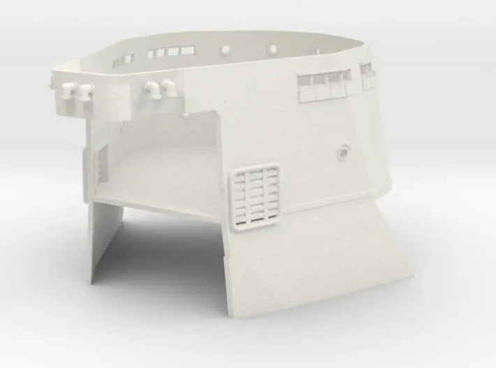 1/100 IJN Yamato bridge structure part 6 - distefan 3d print