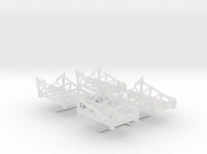 1/100 IJN catapult cradle for single-floatplane "Pete"
