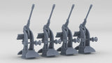 1/100 Italian 37mm (1.5 in) Gun Set (4pcs)
