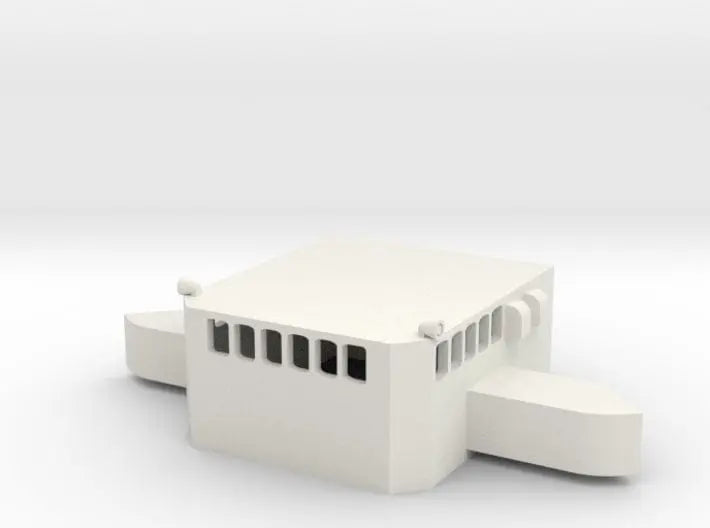 1/100 Richelieu main turret house - distefan 3d print