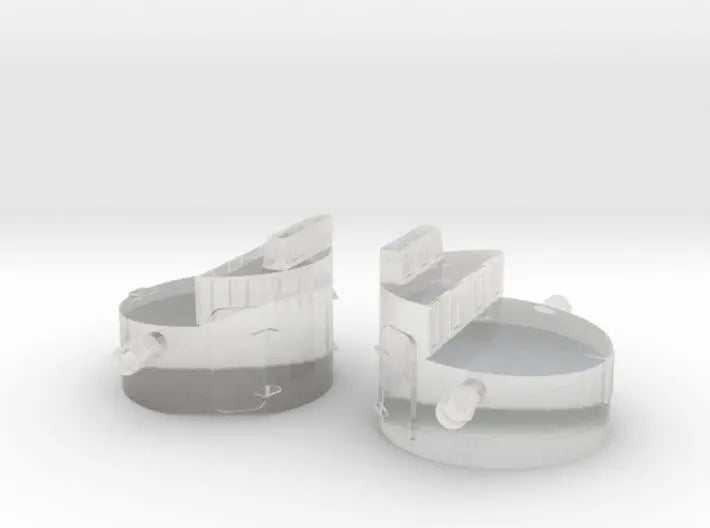 1/100 Richelieu rangefinders forward deck 3 sets - distefan 3d print