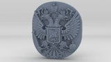 1/100 Russian Coat of Arms