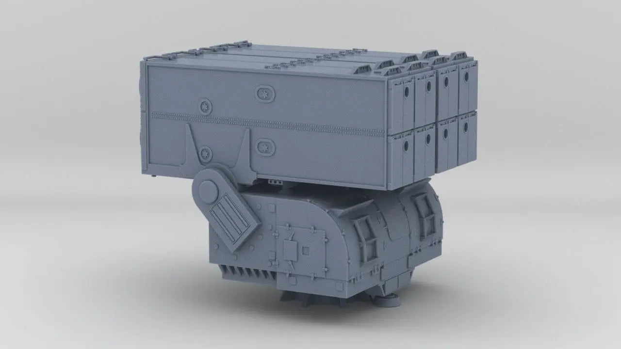 1/100 USA RUR-5A Mark 112 ASROC Launcher Kit v1 - distefan 3d print