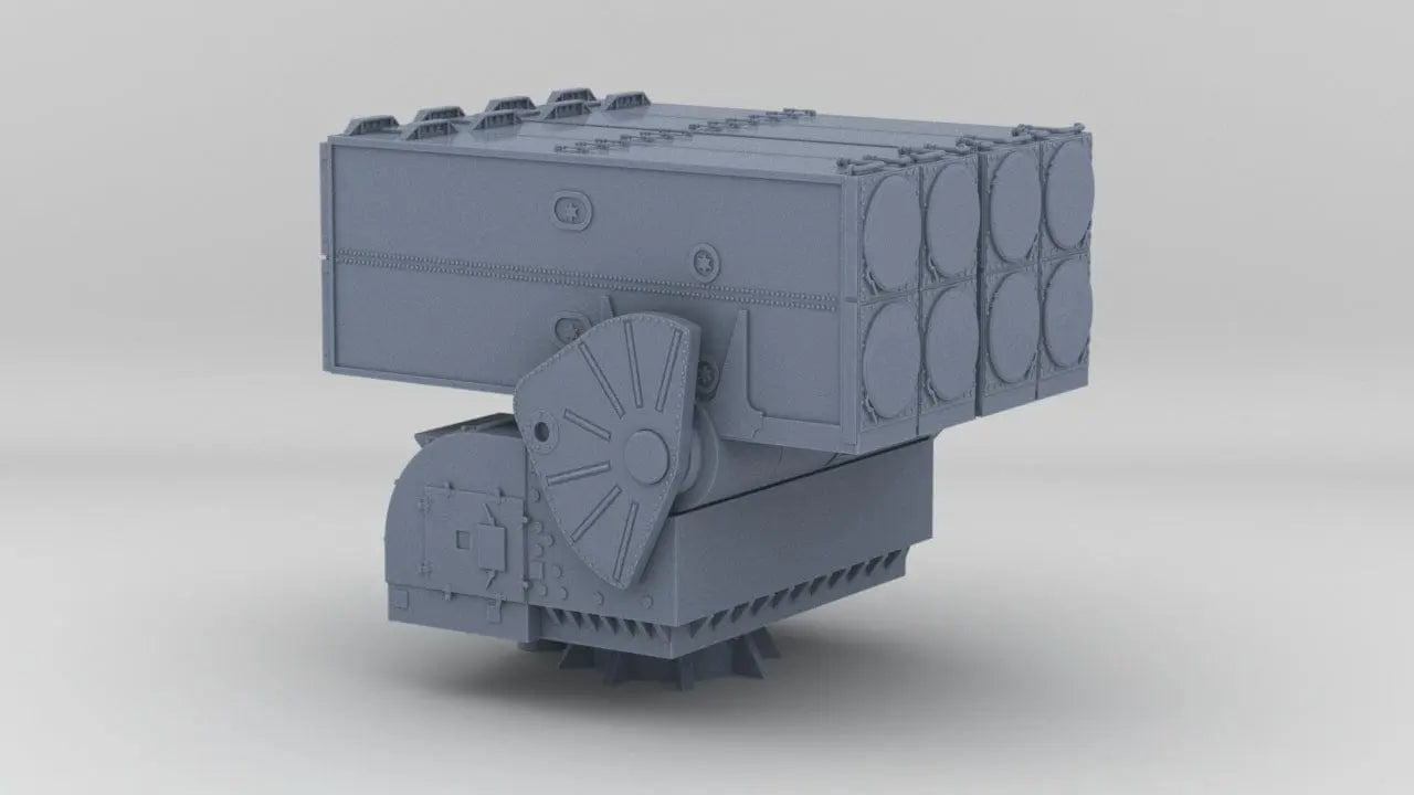 1/100 USA RUR-5A Mark 112 ASROC Launcher Kit v1 - distefan 3d print