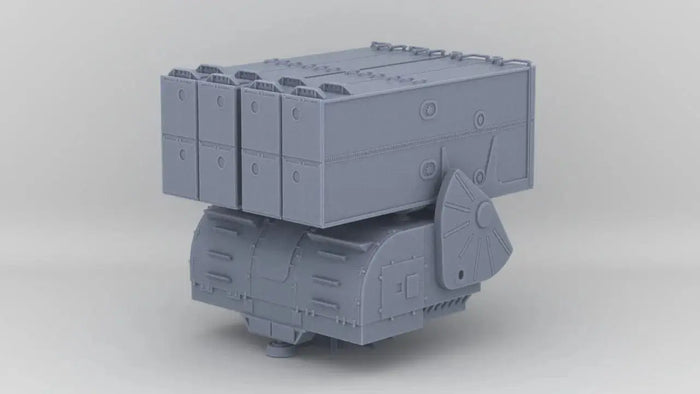 1/100 USA RUR-5A Mark 112 ASROC Launcher Kit v2 - distefan 3d print