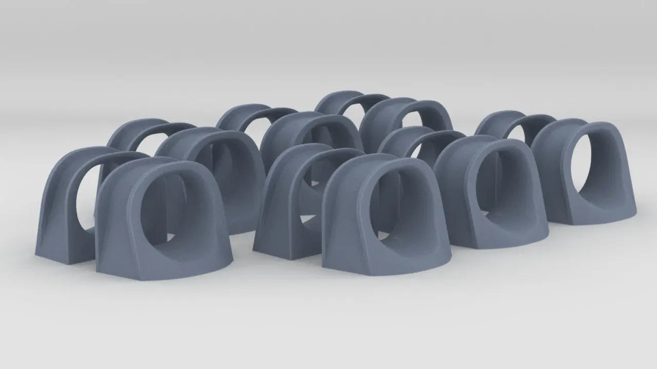 1/100 USN Fairlead Towing Chock Set (14pcs) Resin3Dinteractive