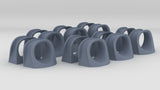 1/100 USN Fairlead Towing Chock Set (14pcs)