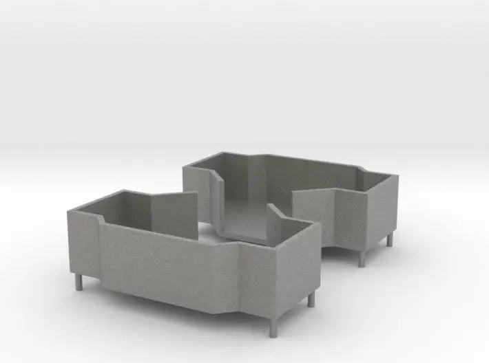 1/100 USS Helena Cruiser aft 20mm tubs set - distefan 3d print