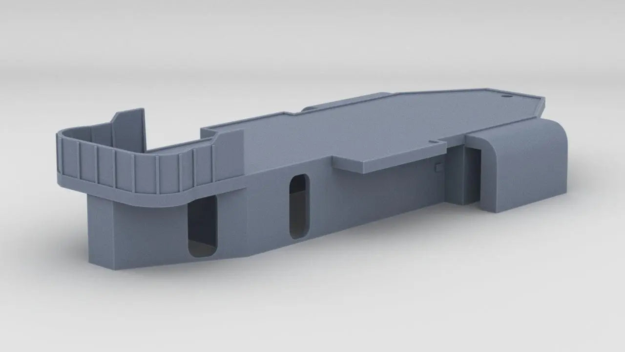 1/100 USS Helena (CL-50) Aft Deck 2 - distefan 3d print
