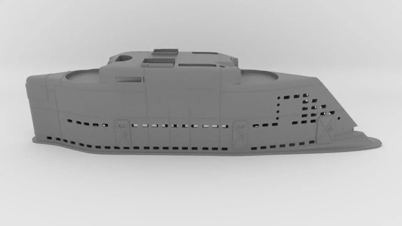1/100 Uboot XXI Conning Tower - Distefan 3D Print