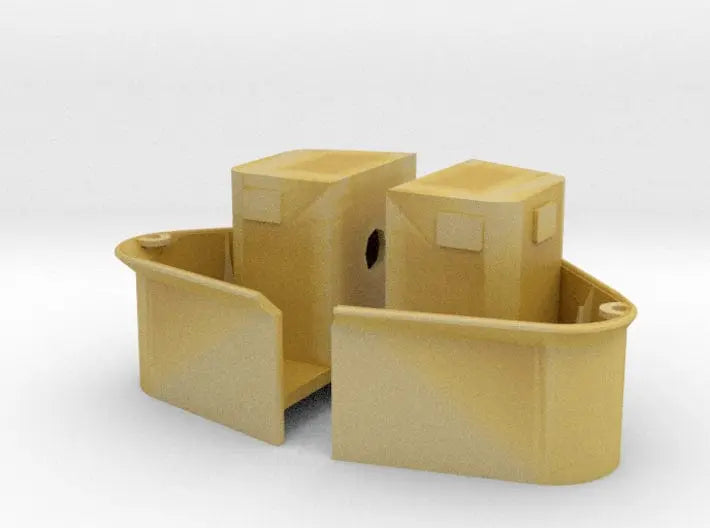 1/100 Yamato superstructures part 6 - distefan 3d print
