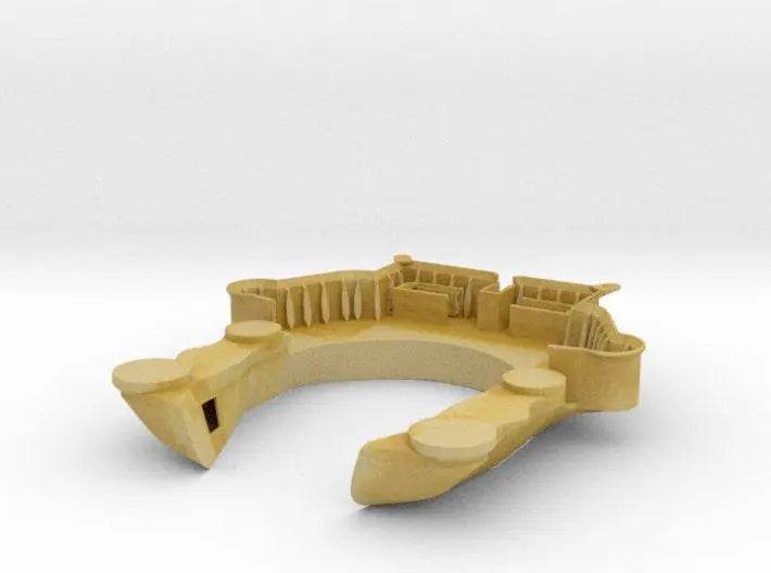 1/100 Yamato superstructures part 9 (signal deck) - distefan 3d print