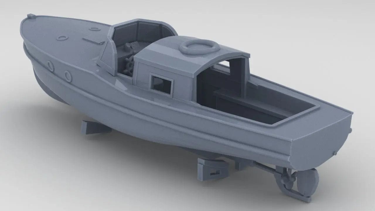 1/100 DKM 7.5m Boat - distefan 3d print