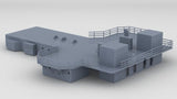 1/100 DKM Admiral Scheer Structure Amidships Deck 1