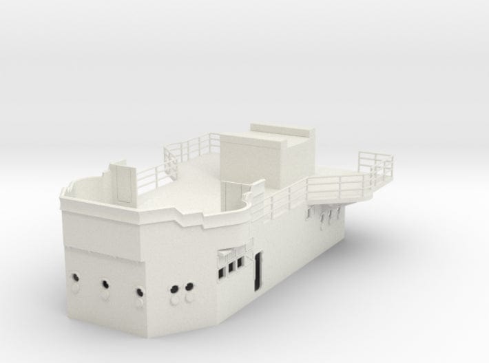 1/100 DKM Admiral Scheer structure forward deck 1 - distefan 3d print