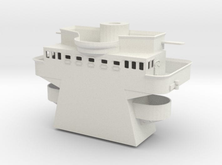 1/100 DKM Admiral Scheer tower part 1 - distefan 3d print