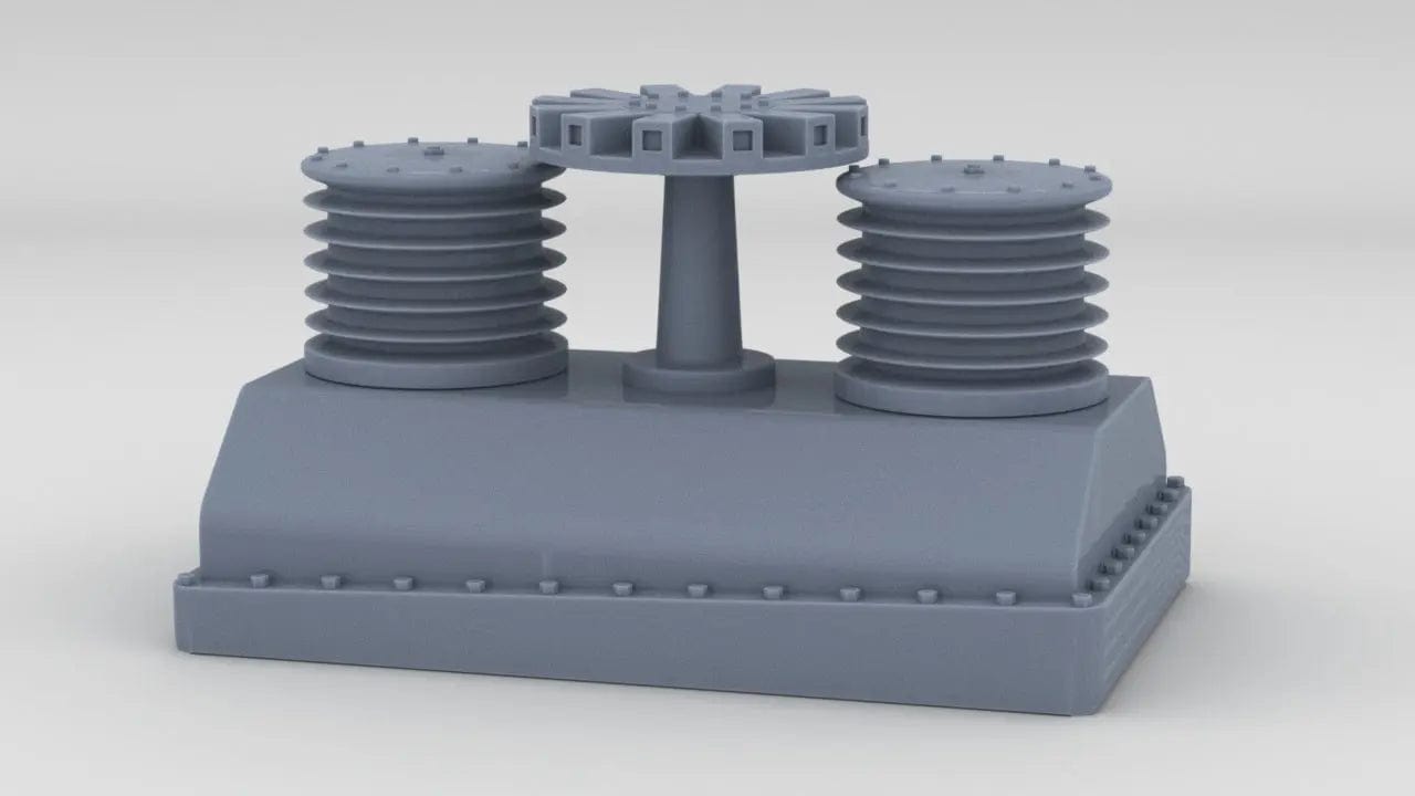 1/100 DKM Aft Winch - distefan 3d print