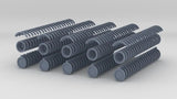 1/100 DKM Battleship Portholes Set (100pcs)
