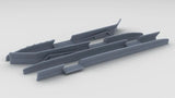 1/100 DKM Bismarck Wavebreaker Set