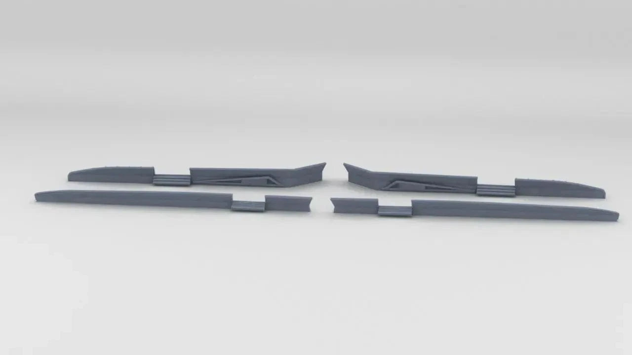 1/100 DKM Bismarck Wavebreaker Set - distefan 3d print