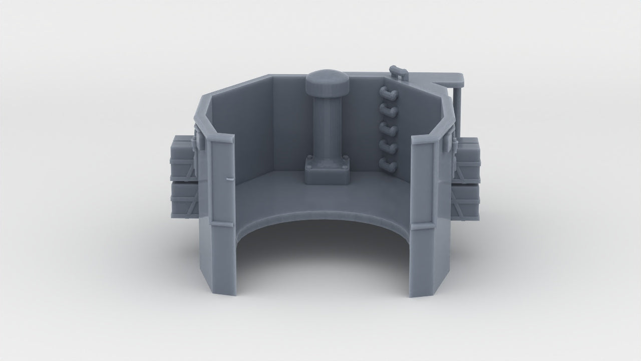 1/100 DKM Graf Spee Aft Rangefinder Command Post 2 Protosoon – alternate view