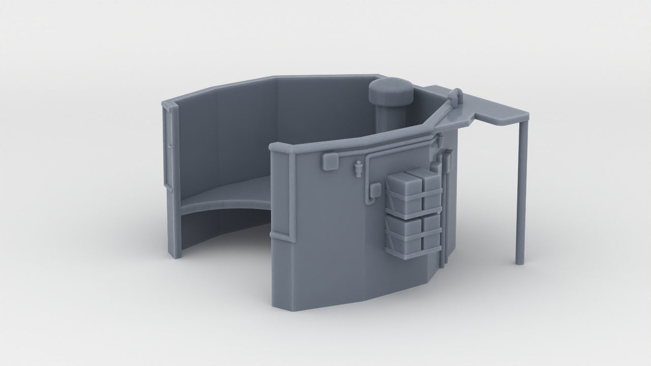 1/100 DKM Graf Spee Aft Rangefinder Command Post 2 Protosoon