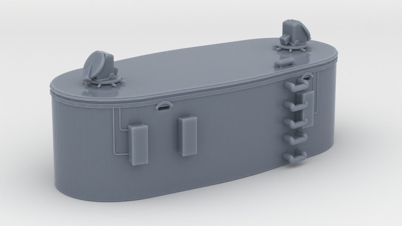 1/100 DKM Graf Spee Amidships Command Tower Control Post Protosoon