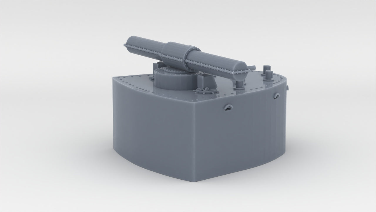 1/100 DKM Graf Spee Forward Deck 1 Rangefinder Protosoon – alternate view